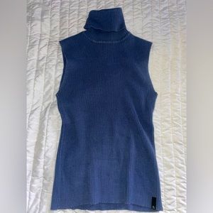 Calvin Klein turtleneck tank top